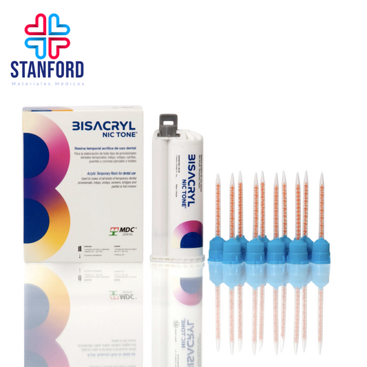BISACRYL RESINA A1 CARTUCHO 76gr/10 PUNTAS MEZCLADORAS