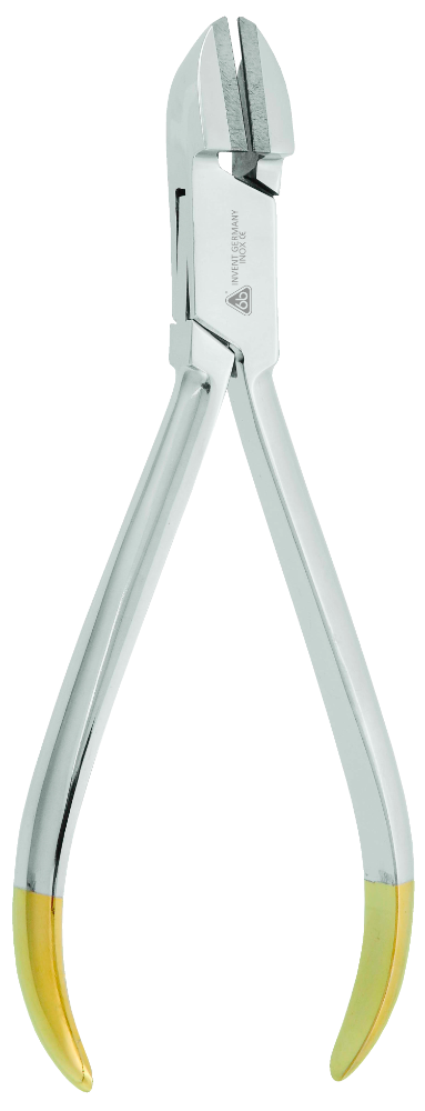 Pinza para corte de alambre duro.