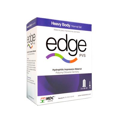 SILICON EDGE HEAVY  DENTAL TIPO 1 CARTUCHO 50ML