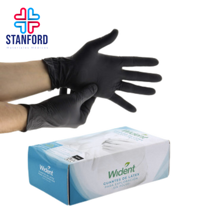 GUANTES LATEX EXTRA CHICO SIN POLVO WIDENT C/100