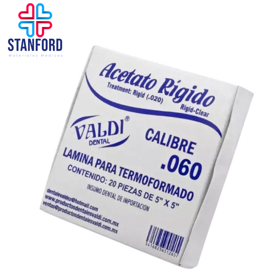 ACETATO RIGIDO .60 VALDI C/20